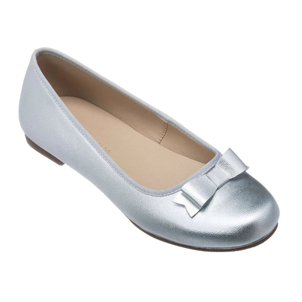 Girl's Elephantito Silver Camile Ballet shoe