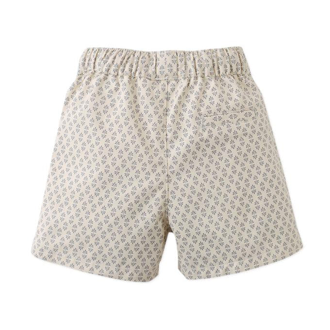 Infant Boy's Cream Geo Print Short