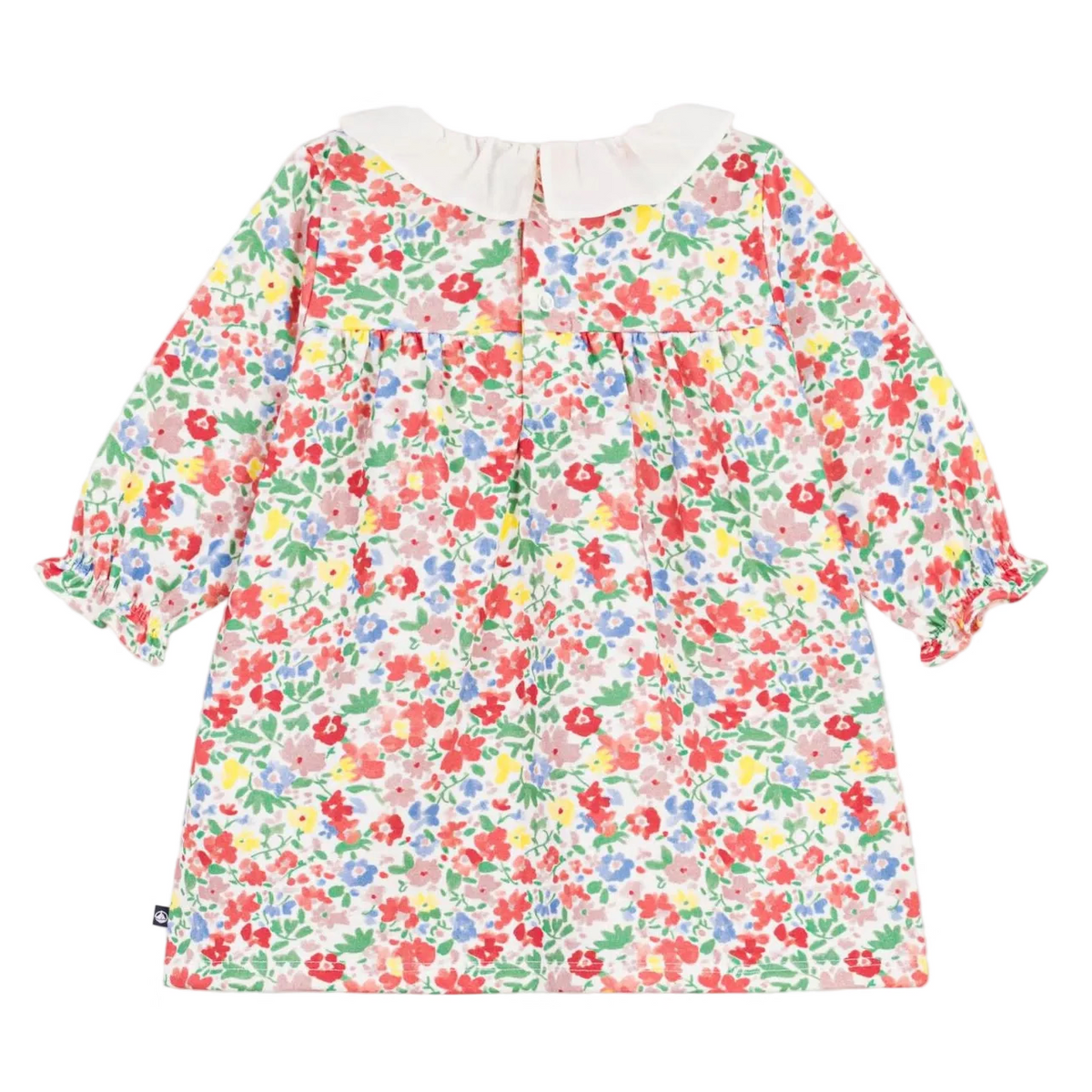 Bright Multi Print Knit Dress Petit Bateau
