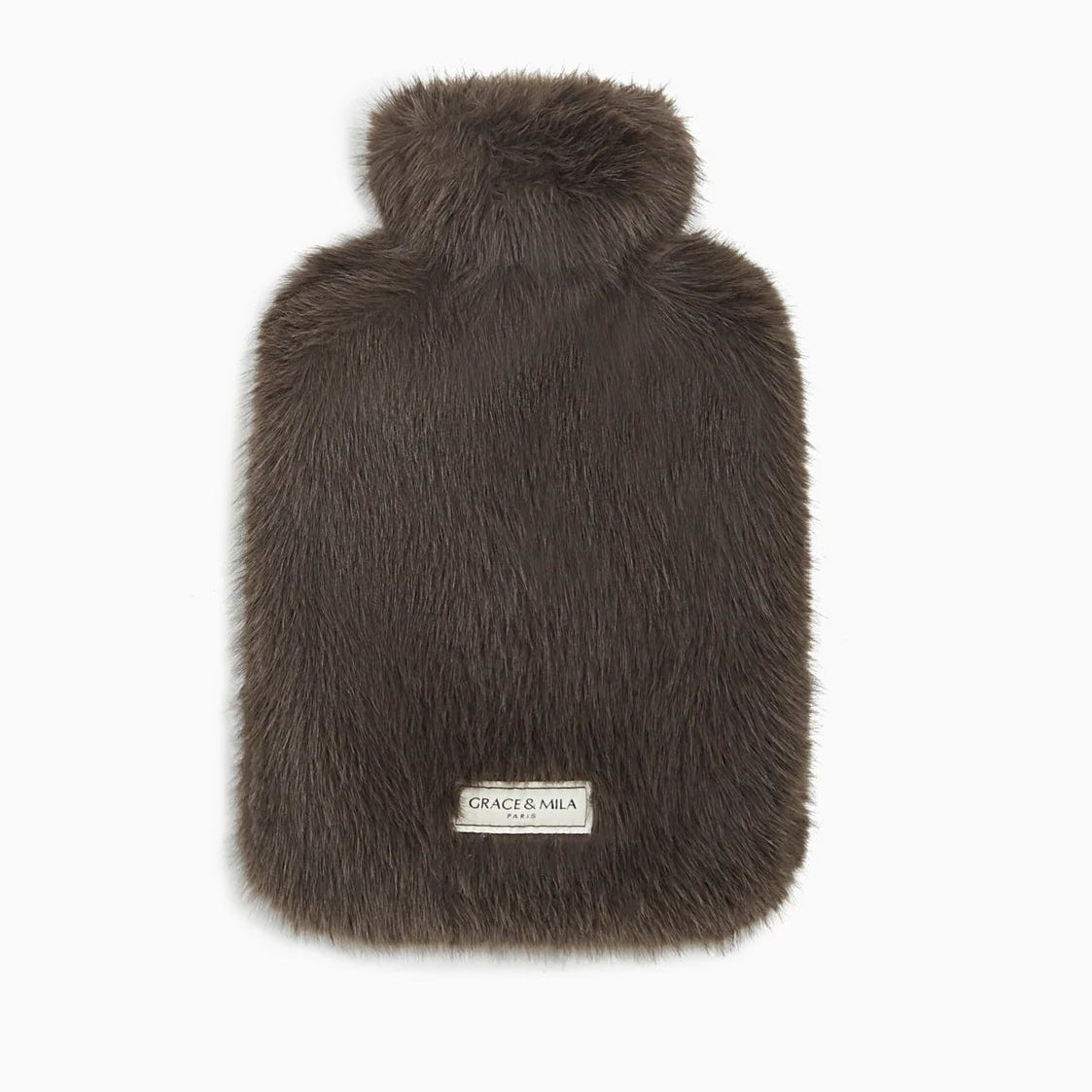 Faux Fur Water Bottle Pouch