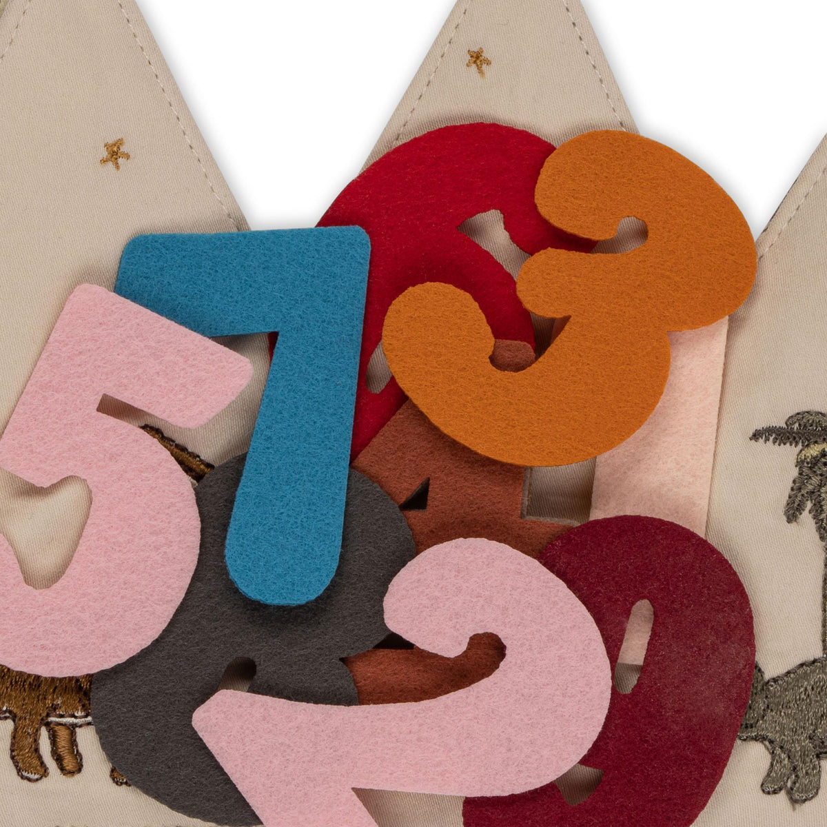 Boy's Embroidered Birthday Crown
