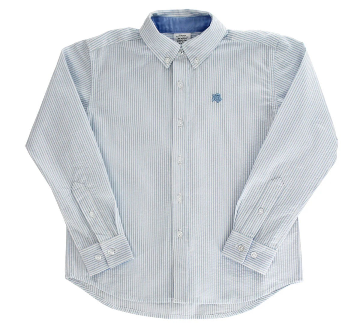 Bailey Boys Light Blue Seersucker Shirt