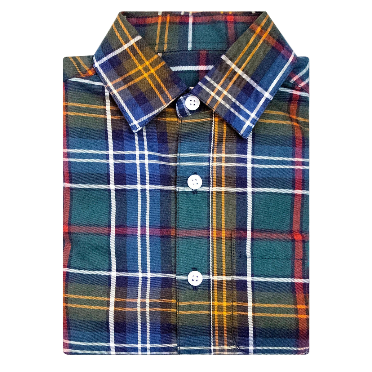 Boy's Multi Lakeside Plaid Shirt