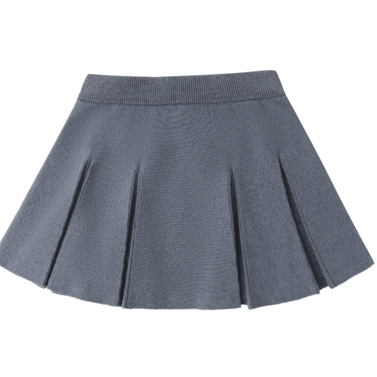 Rylee Cru Marine Knit Pleated Skirt