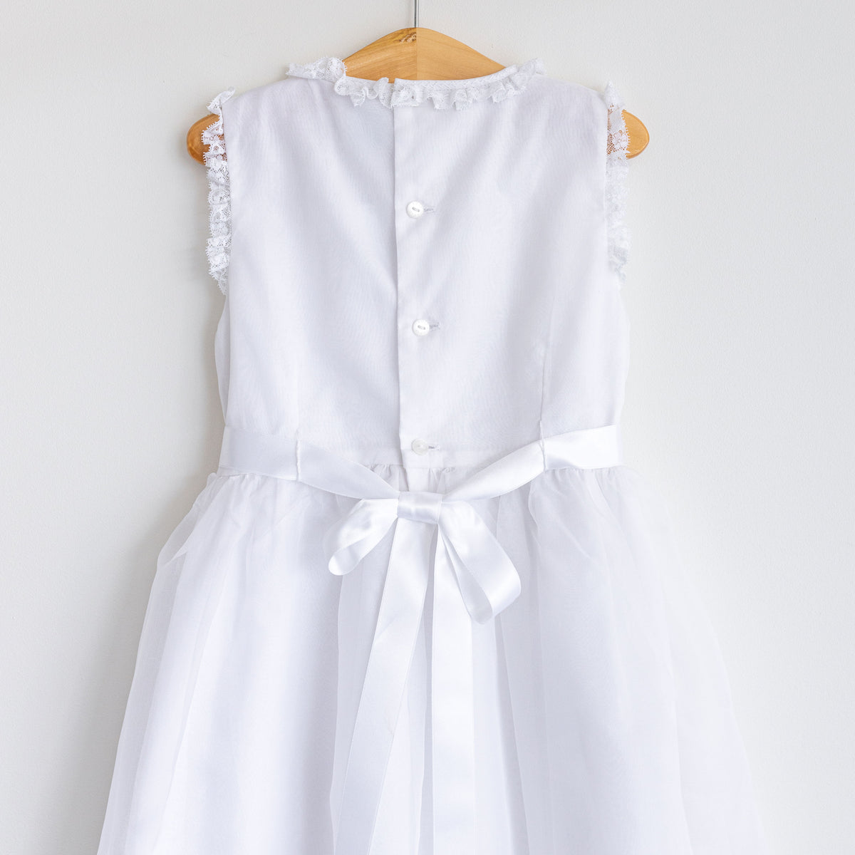 Silk Organza & Lace Dress