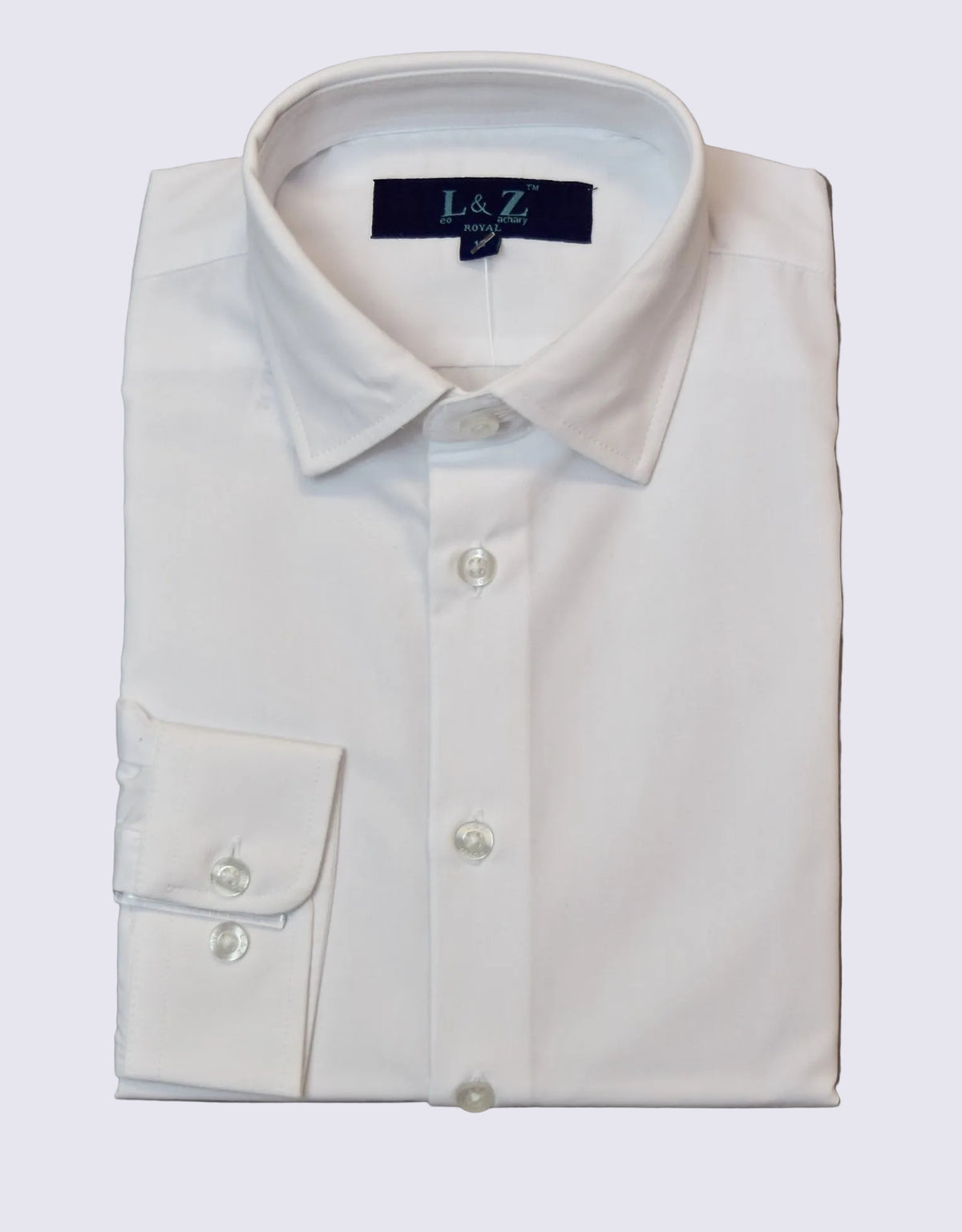 Shirt White Solid