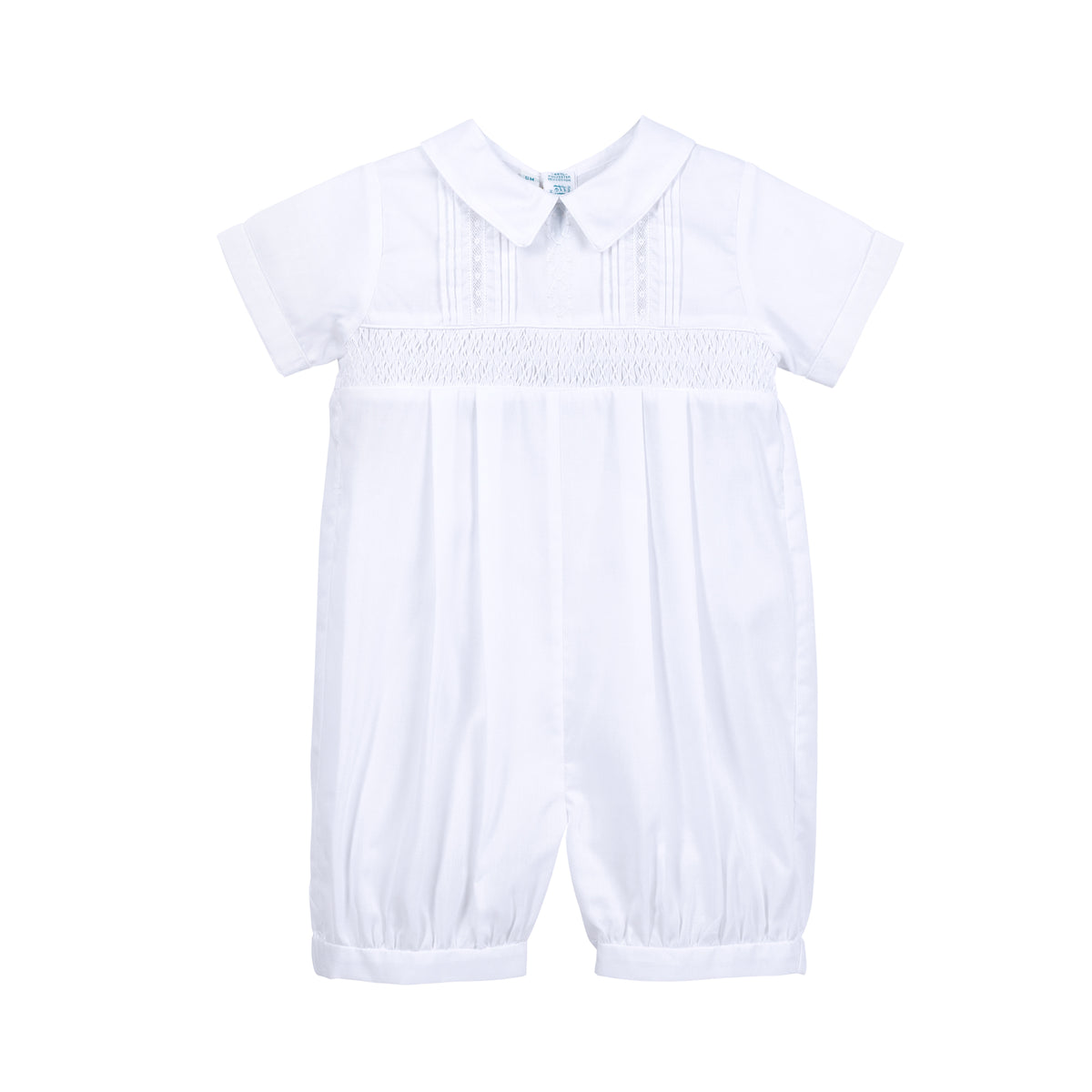 Boy's White Wedding Romper