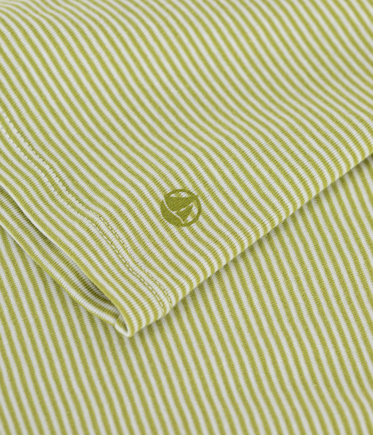 Women's Celery Micro Stripe Tee