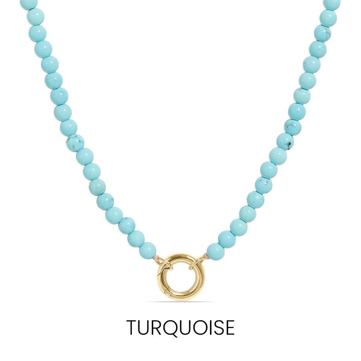 Natural Stone Bead Necklace