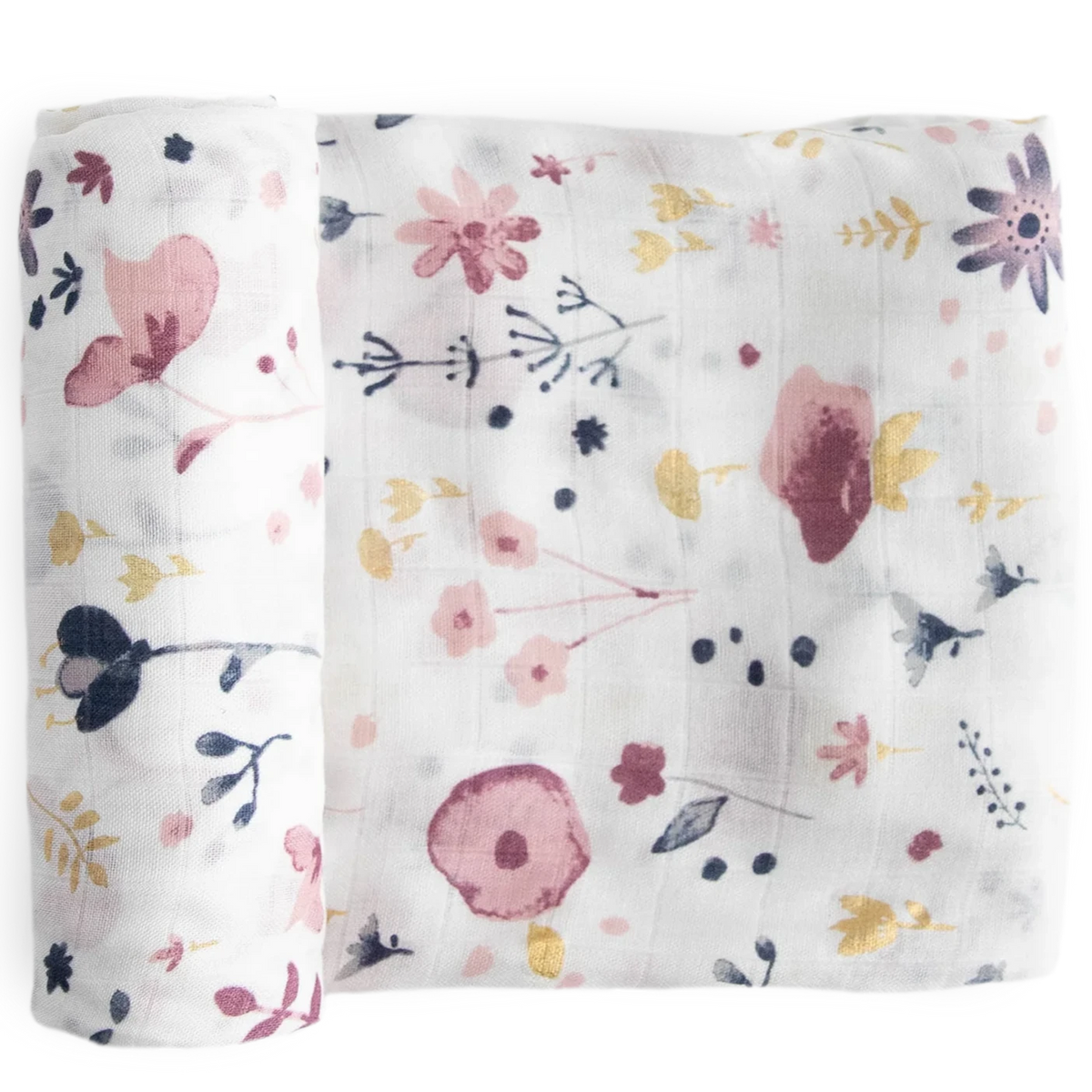 Muslin Swaddle Fairy Garden Print