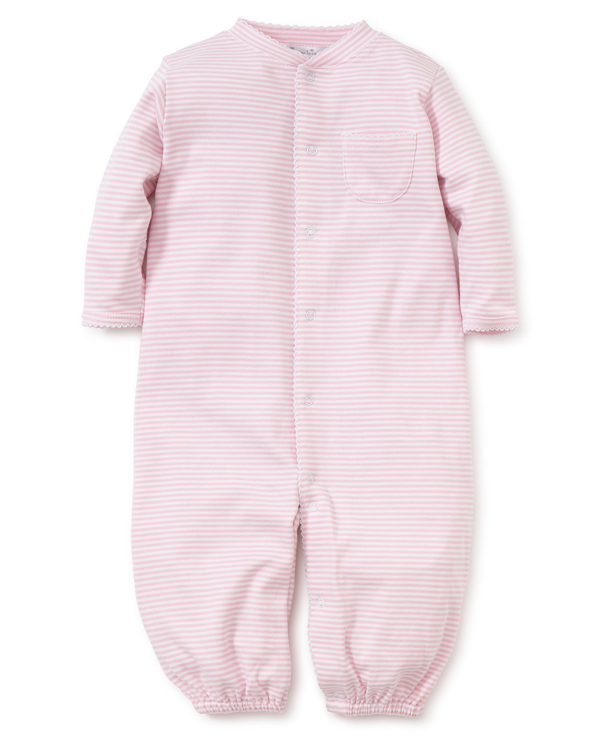 Pink Stripe Convetible Gown