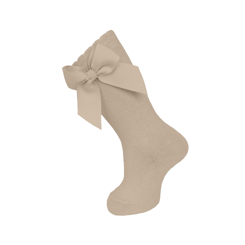 Girl's Knee Sock with Side Bow